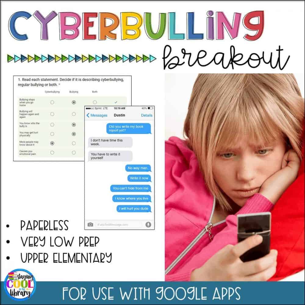 Cyberbullying Digital Breakout (Cyber bullying)