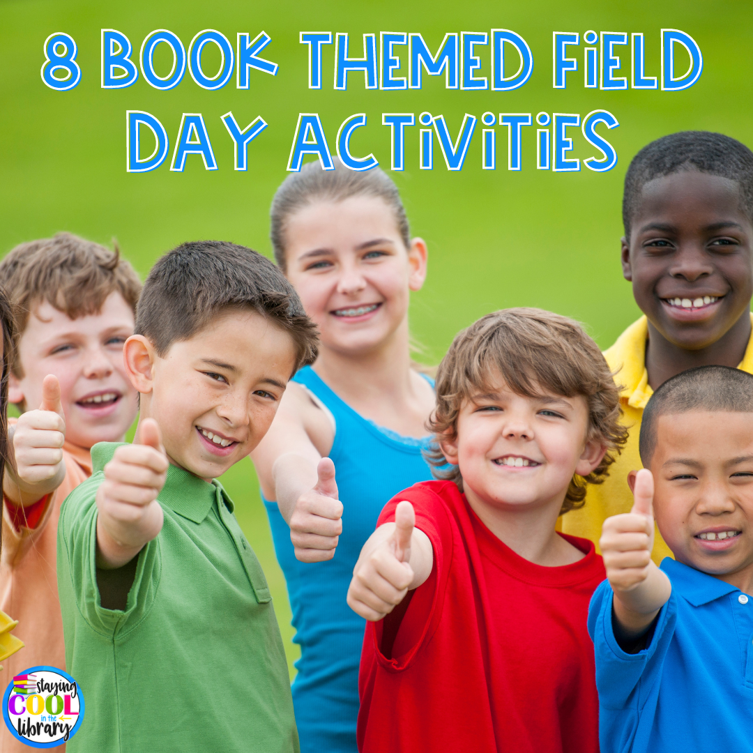 Plan a book inspired field day with these 8 field day activities inspired by children's picture books.