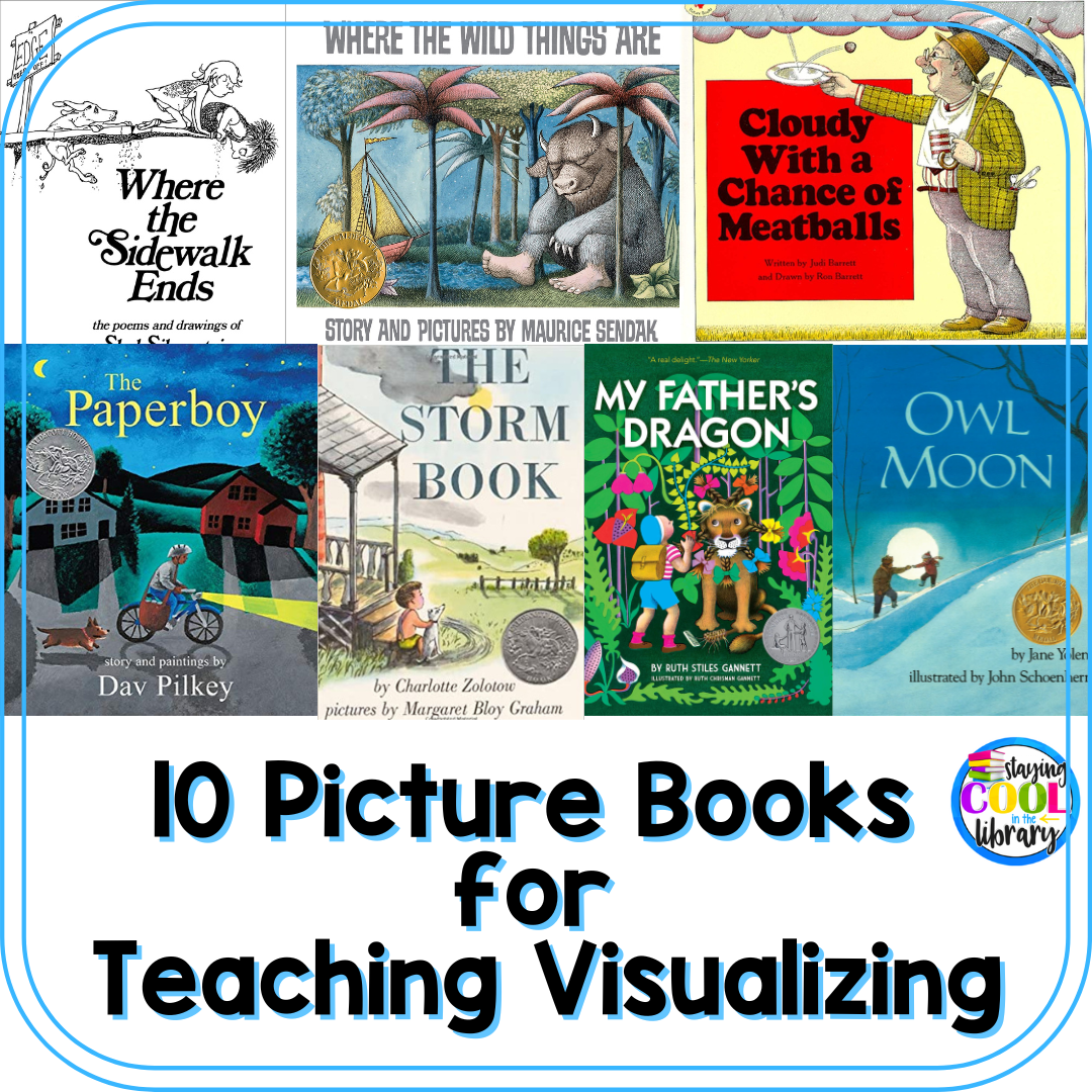 These 10 picture books make great mentor texts for teaching the reading skill of visualization.