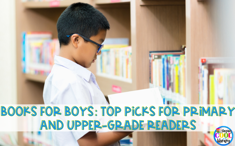 Use these books for boys to break the screen addictions and get your boys excited about reading this year.