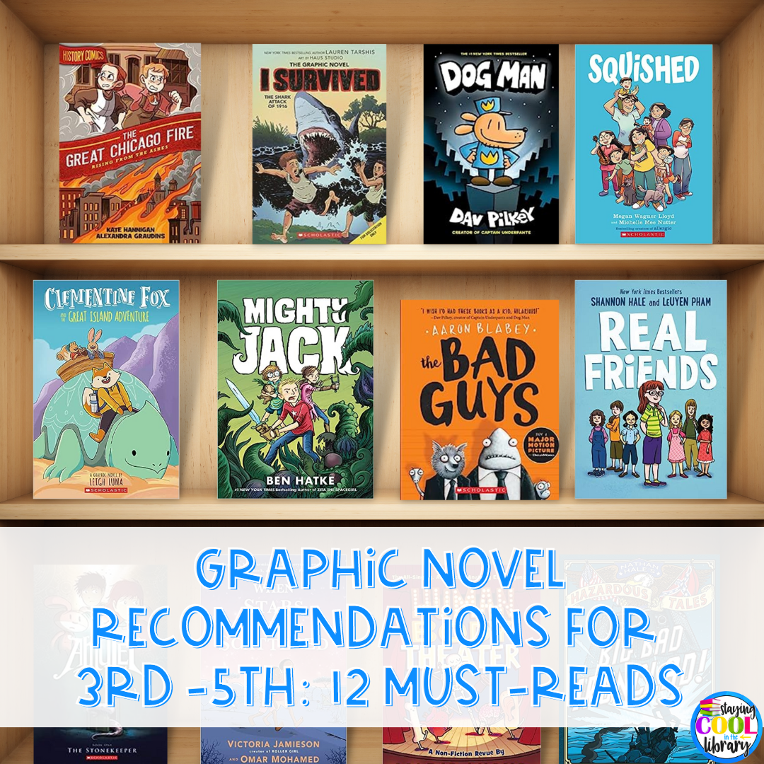 Graphic novels like these are a great way to get your 3rd through 5th graders excited about reading. Check out these incredible graphic novels you can assign to your students today.