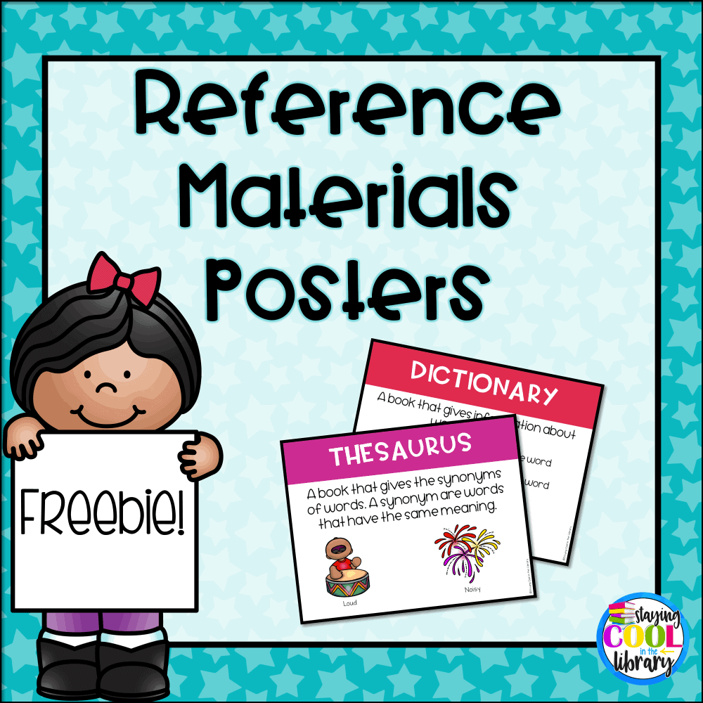 Reference Materials Posters - Freebie