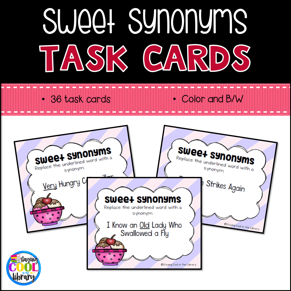 Synonym Task Cards