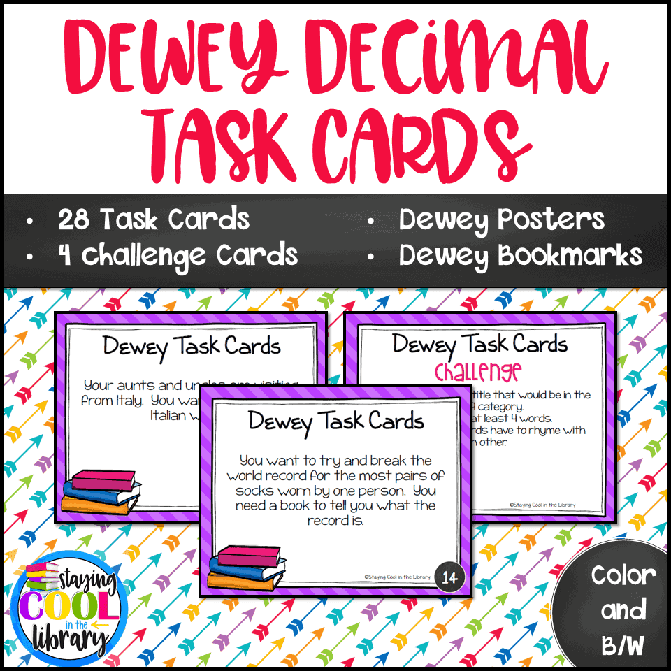 Dewey Decimal Task Cards