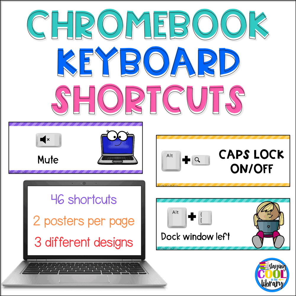Chromebook Keyboard Shortcuts Posters
