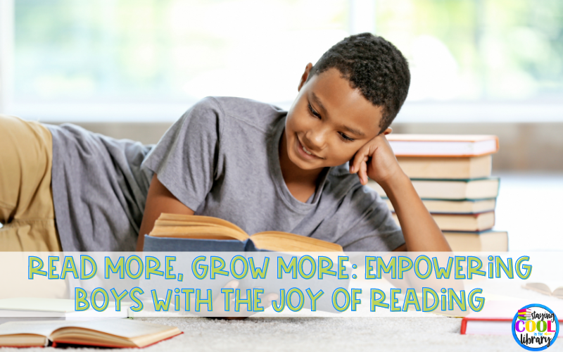 Empower your boys to read more with these activities and books they will love.