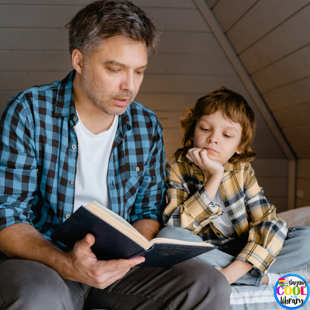Encouraging boys to read more begins with you being a role model for them.