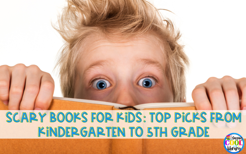Add these scary books for kids to your classroom or school library for fun thrills your kiddos will love this fall.
